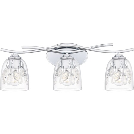 Quoizel Ansley Bath 3 Lights Polished Chrome ALE8624C